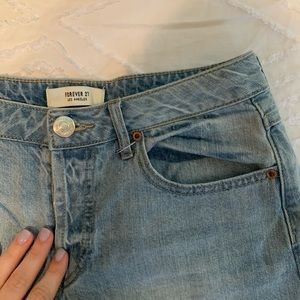 Forever 21 jean shorts